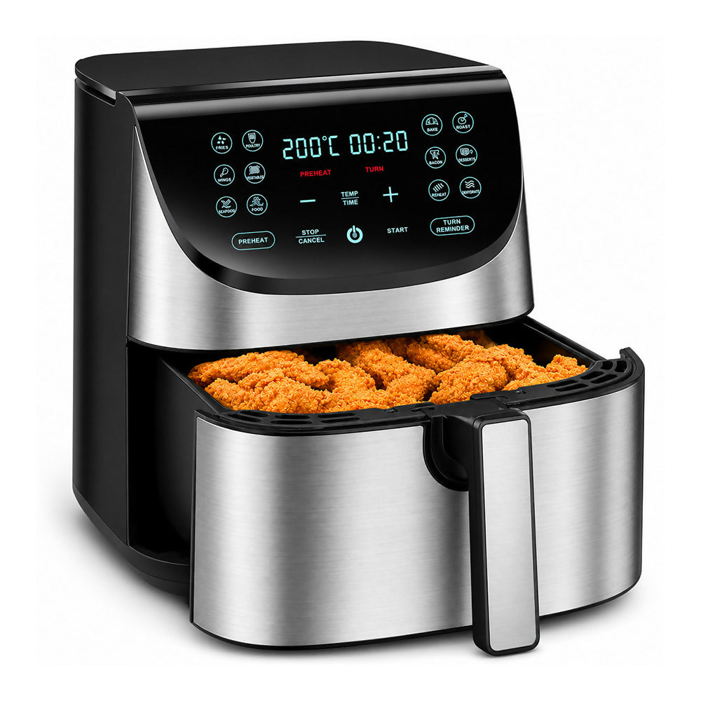 Oryzom AirCrisp Pro - 360° heteluchttechnologie met 1700 W voor snelle en gezonde maaltijden