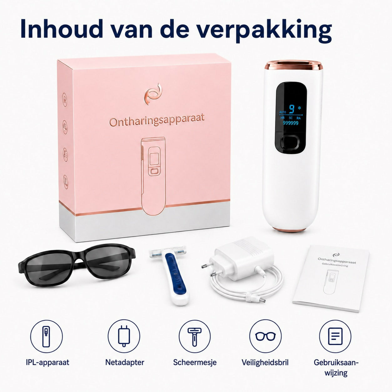 Oryzom ProSilk - IPL-technologie met koelfunctie voor langdurig gladde huid