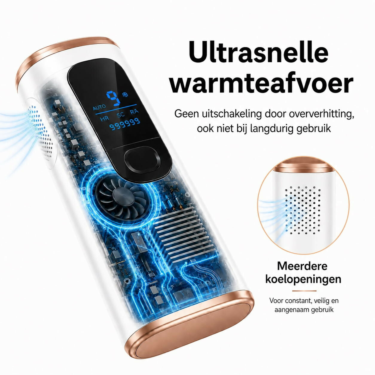 Oryzom ProSilk - IPL-technologie met koelfunctie voor langdurig gladde huid